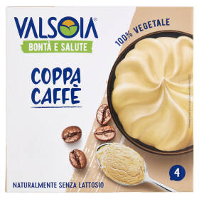 Valsoia Bontà e Salute Coppa Caffè 4 x 70 g