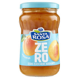 Santa Rosa Confettura Albicocche Fonte di Fibre Zero Zuccheri 300 g