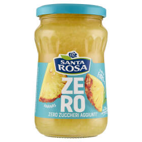 Santa Rosa Confettura Ananas Fonte di Fibre Zero Zuccheri 300 g