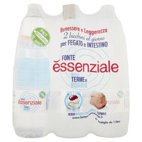 Acqua minerale naturale Levissima 6 bottiglie RPET 0,5 L su