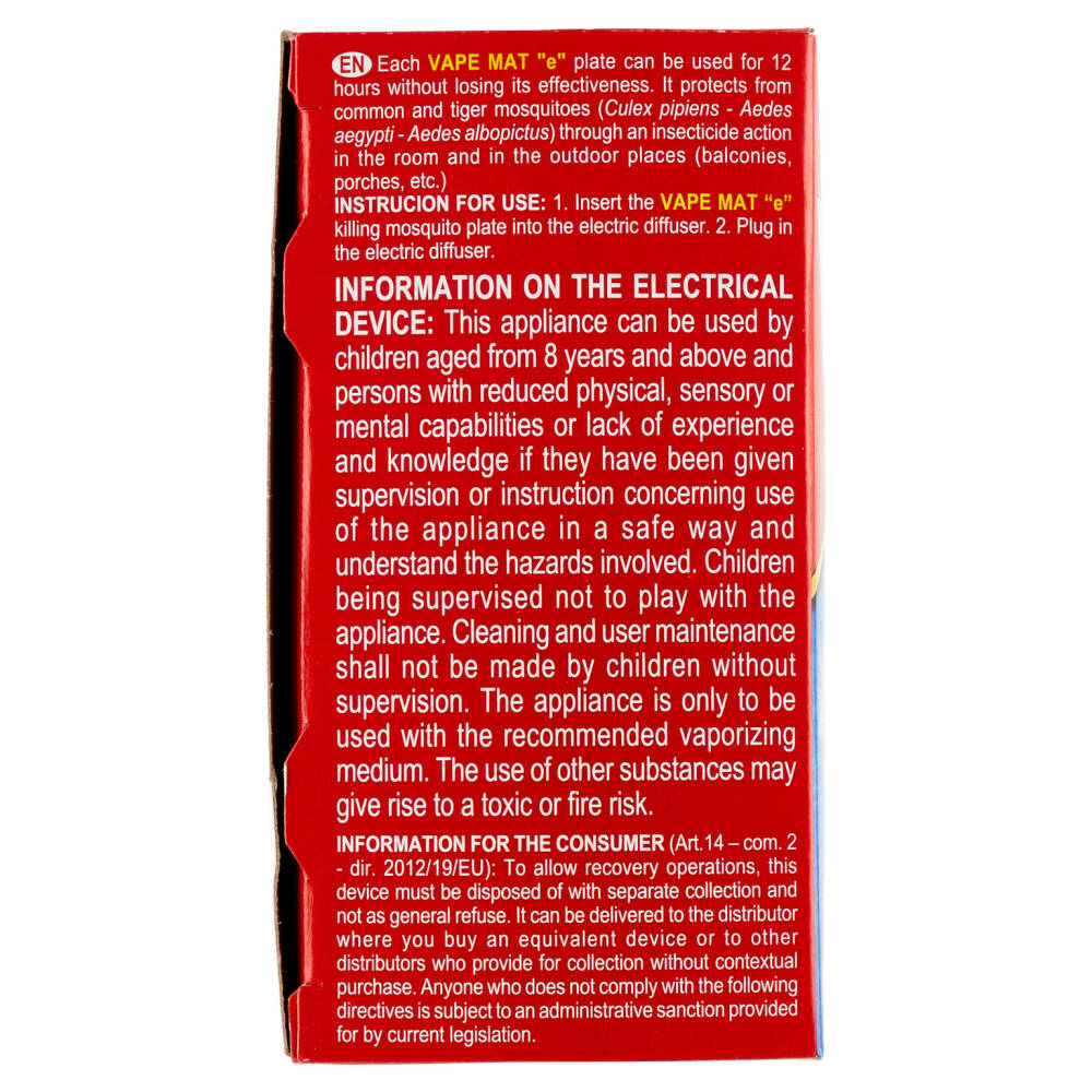 Vape Elettroemanatore Con Filo - Diffusore Aromi Con 10 Piastrine, Cavo 120cm - Foto 3