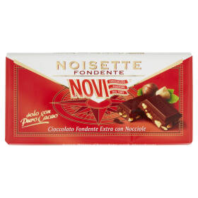 Novi Noisette Fondente con Nocciole 100g
