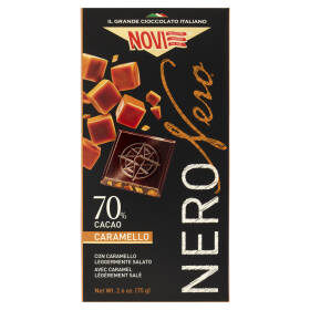 Novi NeroNero 70% Cacao Caramello 75 g