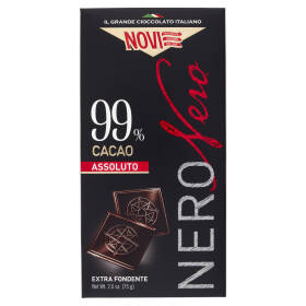 Novi NeroNero 99% Cacao Assoluto Extra Fondente 75 g