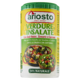 ariosto Verdure e Insalate con Sale Iodato, Zenzero e Curcuma 80 g