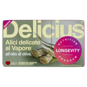 Delicius Alici delicate al Vapore* all'olio di oliva 90 g
