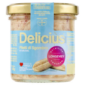 Delicius Filetti di Sgombro al naturale 150 g