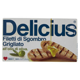 Delicius Filetti di Sgombro Grigliato all'olio di oliva 85 g