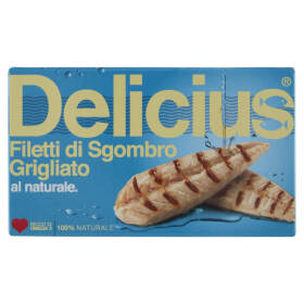 Delicius Filetti di Sgombro Grigliato al naturale 85 g