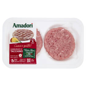 Amadori Hamburger di Tacchino 0,160 kg