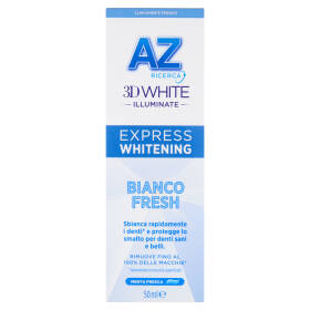AZ Ricerca Dentifricio 3D White Illuminate Express Whitening Bianco Fresh 50 ml