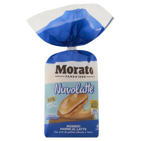 Morato Nuvolatte Morbidi Panini al Latte 6 x 40 g
