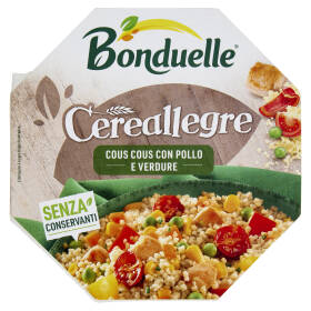 Bonduelle Cereallegre Cous Cous con Pollo e Verdure 200 g