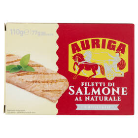 Auriga Filetti di Salmone al Naturale grigliato* 110 g