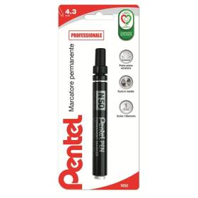 Pentel pen n50 marcatore permanente nero 1 pz