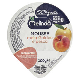 Melinda Mousse mela Golden e pesca 100 g