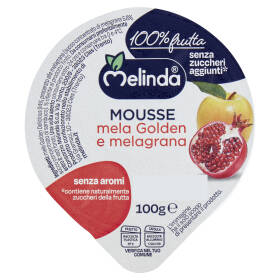 Melinda Mousse mela Golden e melagrana 100 g