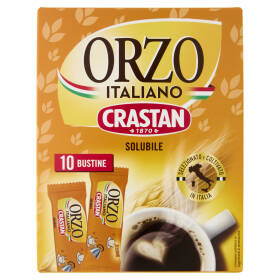 Crastan Orzo Italiano Solubile Bustine 10 x 3,5 g