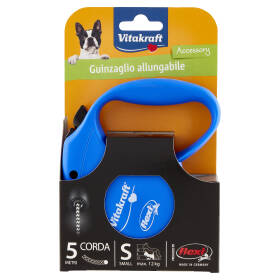 Vitakraft Accessory Guinzaglio allungabile Corda S Small 5 mt