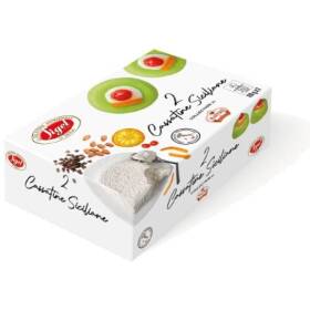 Sigel 2 cassatine siciliane con crema di ricotta, marzapane, pan di spagna e frutta candita 220 g