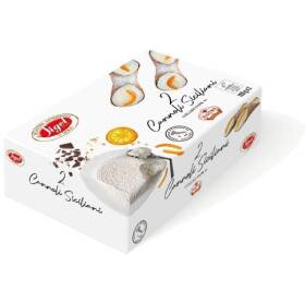 Sigel 2 cannoli siciliani con crema di ricotta, cialda al cacao e scorza d?arancia 240 g