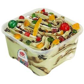 Sigel cassata siciliana gelato ricotta e pistacchio con cioccolato fondente e frutta candita 600 g
