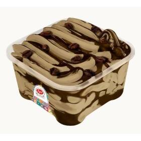 Sigel gelato al caff? con variegatura al caff? moka e drag?es di cioccolato al caff? 600 g