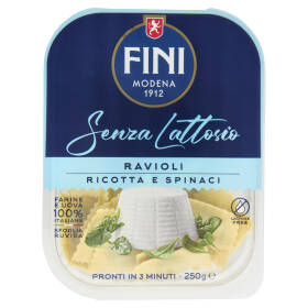 Fini Senza Lattosio Ravioli Ricotta e Spinaci 250 g