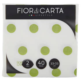Fior di Carta Lifestyle Tovaglioli 2 veli 33x33 cm 40 pz