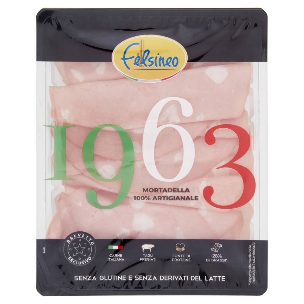Felsineo 1963 Mortadella 100 Artigianale 0.100 kg NonPesa.it Spesa Online