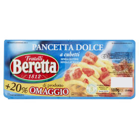 Fratelli Beretta Pancetta Dolce a cubetti 2 x 90 g