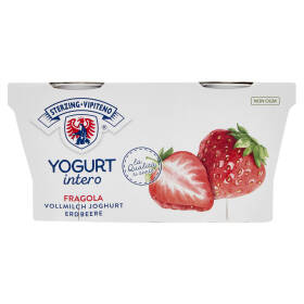 Yomo Yogurt Alla Fragola 100% Naturale 2 Vasetti gr. 125