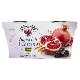 Sterzing Vipiteno Sapori di Vipiteno Yogurt al melograno e mora 2 x 125 g