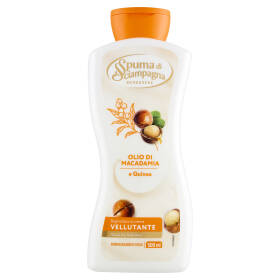 Spuma di Sciampagna Benessere Bagnodoccia crema Vellutante Olio di Macadamia e Quinoa 500 ml