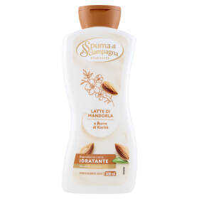 Spuma di Sciampagna Benessere Bagnodoccia crema Idratante Latte di Mandorla e Burro di Karitè 500 ml