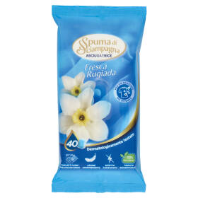 Spuma di Sciampagna Asciugatrice Fresca Rugiada 40 x 4 g