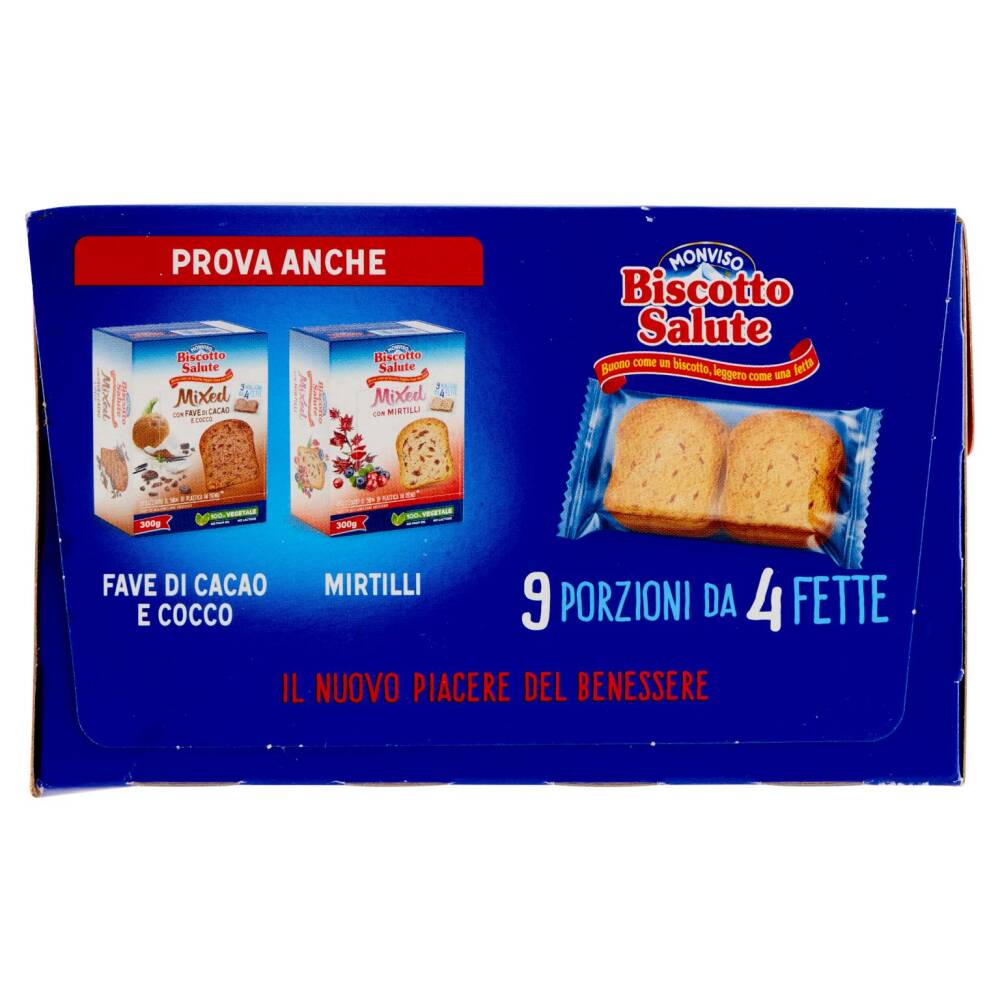 Selex Fette Biscottate ai Cereali in Confezioni Salvafreschezza 9x4 fette  320 g