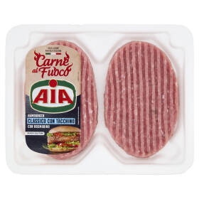 Aia Carne al Fuoco Hamburger Classico con Tacchino con Rosmarino 0,200 kg