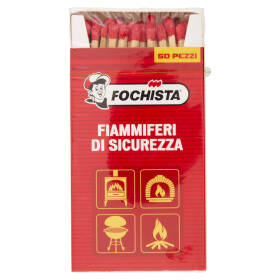 Fochista Fiammiferi di Sicurezza 50 pz