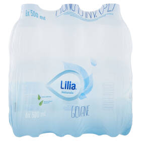 LILIA Giovane, Acqua Minerale Naturale 0,5L x 6 (PET)