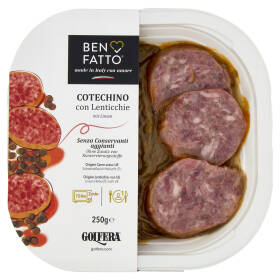 Golfera Ben Fatto Cotechino con Lenticchie 250 g
