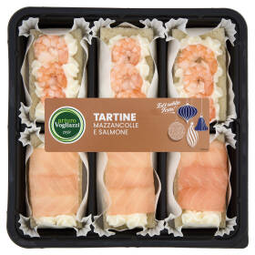 arturo Vogliazzi Tartine Mazzancolle e Salmone 240 g