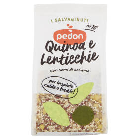 pedon I Salvaminuti Quinoa e Lenticchie con semi di sesamo 250 g