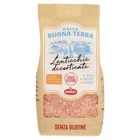 Dalla Buona Terra pedon Senza Glutine Lenticchie decorticate 350 g