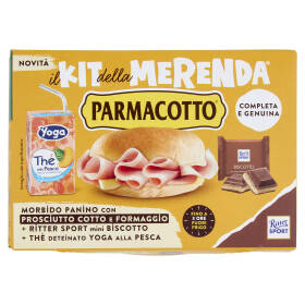 Parmacotto il Kit della Merenda Prosciutto Cotto e Formaggio