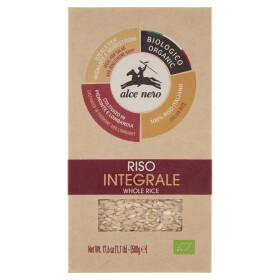 alce nero Riso Integrale 500 g