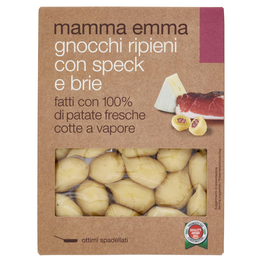 Mamma Emma Gnocchi Ripieni Con Speck E Brie 350 G Nonpesait Spesa Online 