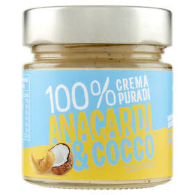 Euro Company 100% Crema Pura di Anacardi & Cocco 175 g