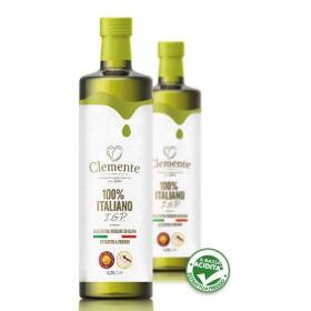 Clemente Bio 100% Italiano I.G.P. Puglia Olio Extra Vergine di Oliva Biologico 0,75 l