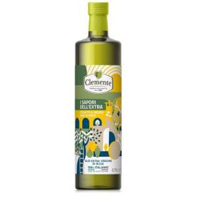 Clemente i sapori dell'extra 100% italiano olio extra vergine di oliva 0,75 lt